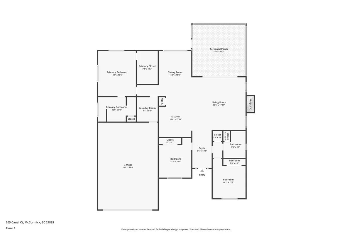 Property Slideshow image 1 of 49 | 205 canal ct, Mc Cormick, SC, 29835