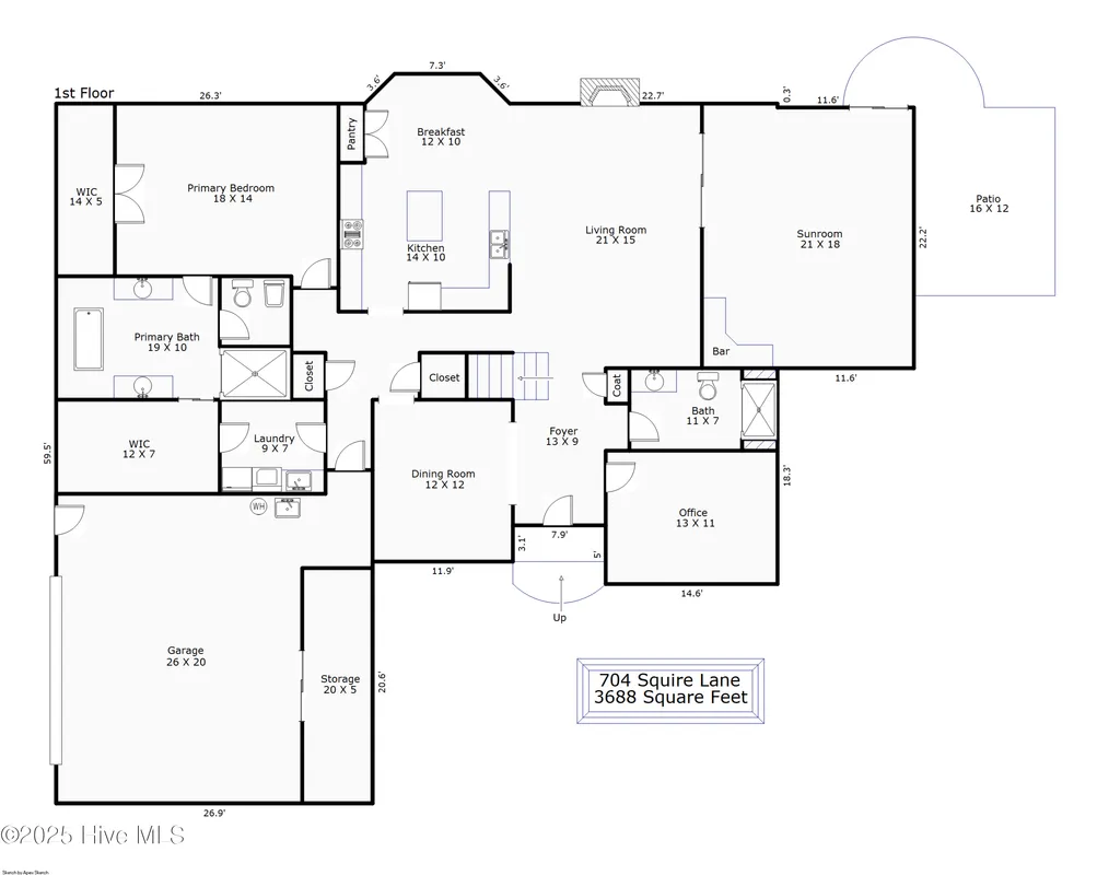 Property Slideshow image 1 of 62 | 704 squire ln, Wilmington, NC, 28411