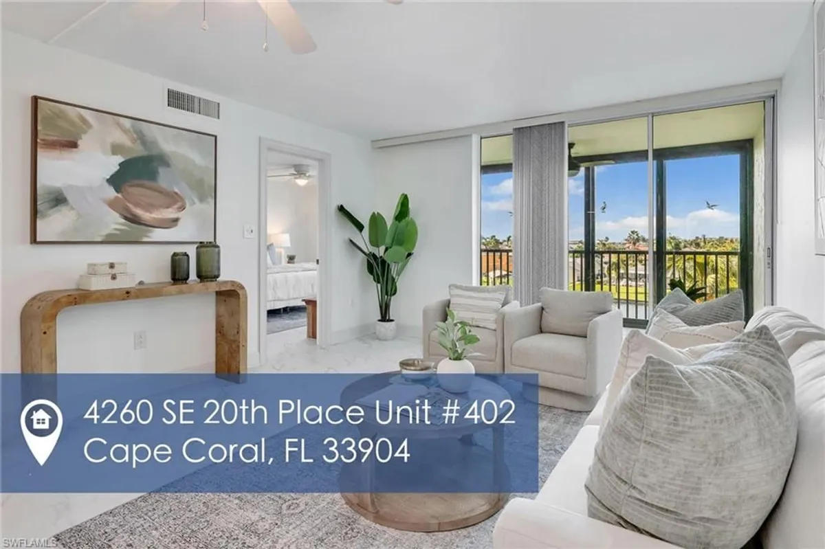 Property Slideshow image 1 of 33 | 4260 se 20th pl apt 402, Cape Coral, FL, 33904