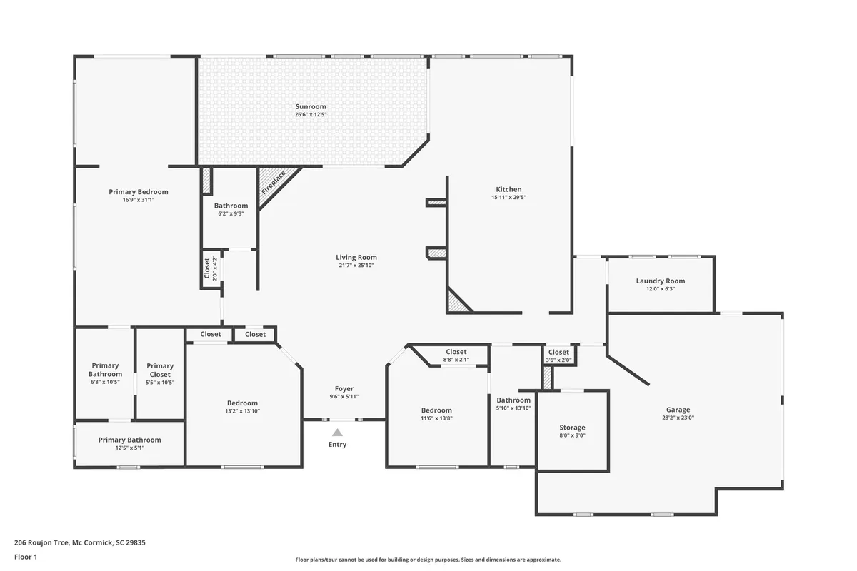 Property Slideshow image 1 of 70 | 206 roujon trce, Mc Cormick, SC, 29835